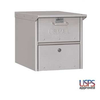 Front and Rear Opening Column insert Medium Silver