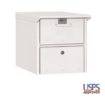 Front and Rear Opening Column insert Medium White