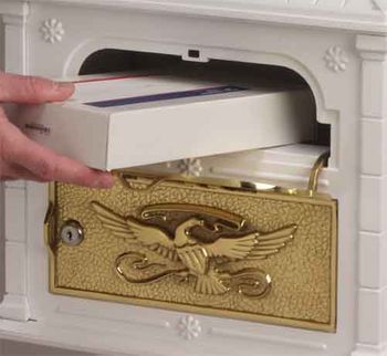 Gaines Classic Faceplate Standard Mail Slot