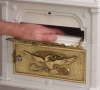 Gaines Classic Faceplate Standard Mail Slot
