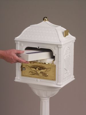 Gaines Classic Pedestal Mailbox without Security Option