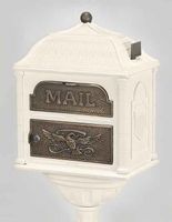 Gaines Classic Victorian Pedestal Locking Mailbox