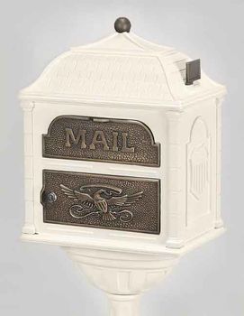 Gaines Classic Victorian Pedestal Locking Mailbox