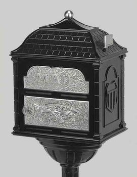 Gaines Classic Victorian Pedestal Locking Mailbox