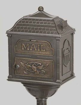 Gaines Classic Victorian Pedestal Locking Mailbox
