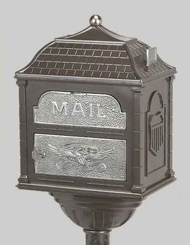 Gaines Classic Victorian Pedestal Locking Mailbox