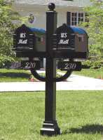 Gaines Keystone Signature Series Double Mailbox