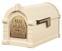 Gaines Keystone Original Eagle Mailbox with Standard Post