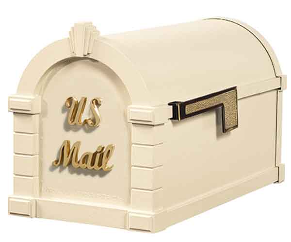 Gaines Keystone Signature Series Mailbox with Standard Post