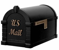 Gaines Keystone Signature Series Mailbox with Standard Post