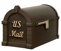 Gaines Keystone Signature Series Mailbox with Standard Post