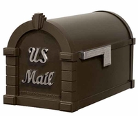 Gaines Keystone Signature Series Mailbox with Standard Post