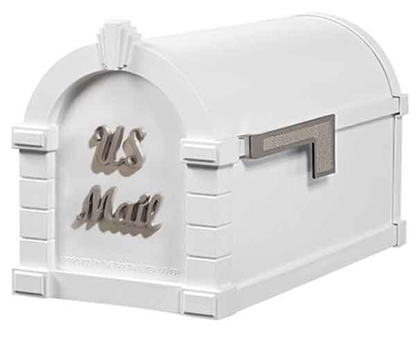 Gaines Keystone Signature Series Mailbox with Standard Post