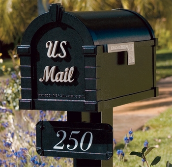 Gaines Keystone Signature Series Mailbox Address Plaque