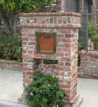 Gateway Front and Rear Opening Column Mailbox