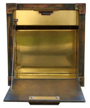 Gateway Front and Rear Opening Column Mailbox