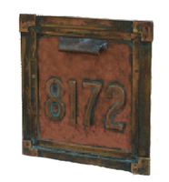 Gateway Front and Rear Opening Column Mailbox