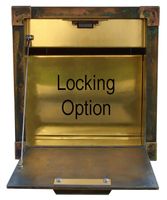 Gateway Front and Rear Opening Column Mailbox