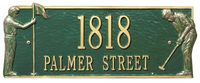 Golf Greens Plaque