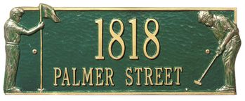 Golf Greens Plaque