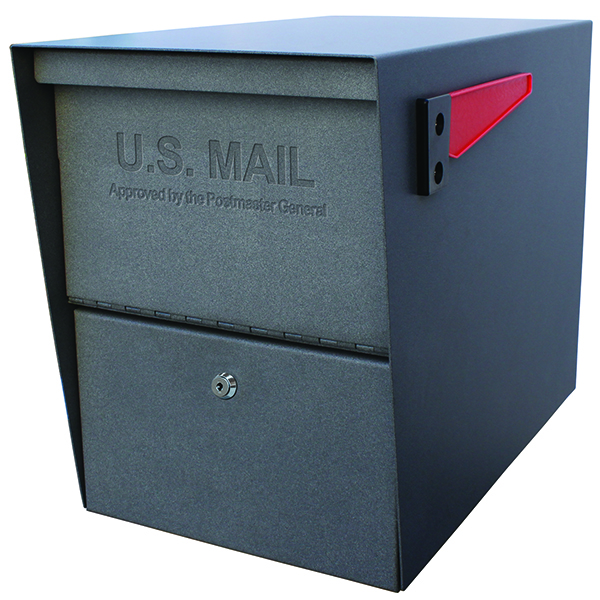 Small Package Locking Column Mailbox