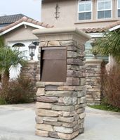 High Security Locking Column Mailbox Insert