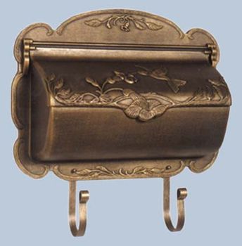 Hummingbird Horizontal Wall Mount Residential Mailbox