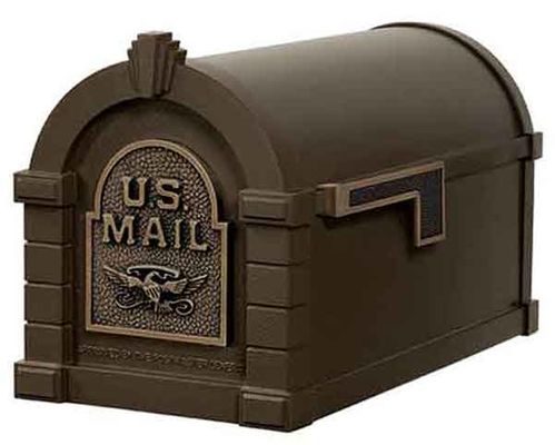 Keystone Original Eagle Mailbox with Standard Post