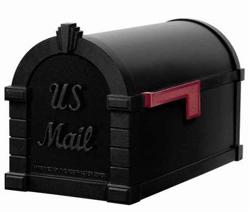 Keystone Mailbox Signature Series Blackw/Black
