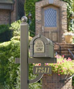 Keystone Original Eagle Mailbox and Deluxe Post
