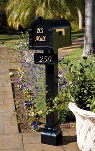Keystone Signature Series Mailbox with Standard Post