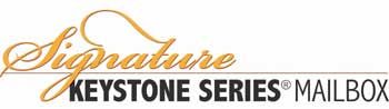Keystone Signature Series Mailbox with Standard Post