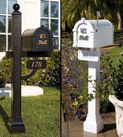Keystone Signature Series Residential Mailbox and Post