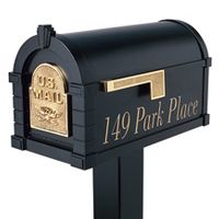 Keystone Original Eagle Mailbox with Standard Post