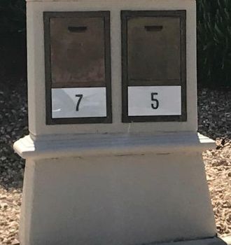 Lake Las Vegas Column Mailbox Address Plaque 