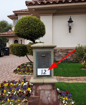 Lake Las Vegas Mailbox Numbers