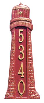 Lighthouse Plaque