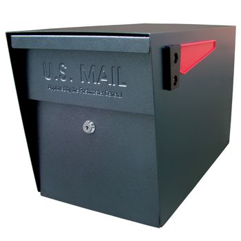 Mail Boss Quad Mailbox Black
