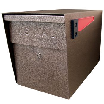 Mail Boss Quad Mailbox Bronze