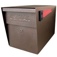 Mail Boss Triple Mailbox Bronze
