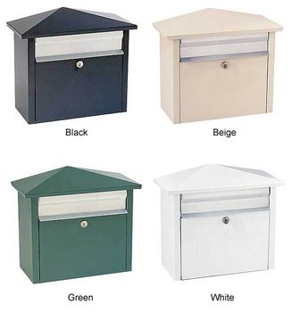 Mail House Wall Mounted Residential locking Mailbox