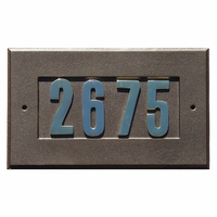 Manchester Address Plaque