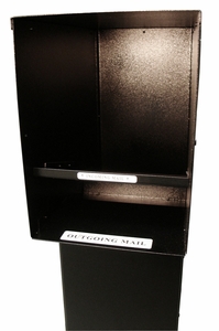 Manchester Column Mailbox Security Chute Closeup