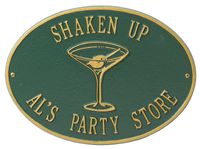 Martini Hawthorne Plaque