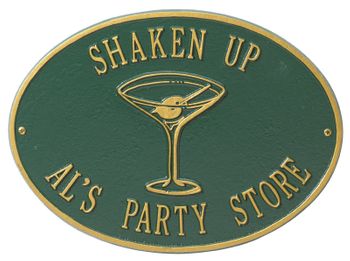 Martini Hawthorne Plaque