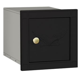 Non Locking Mailbox Column Insert Black Eagle