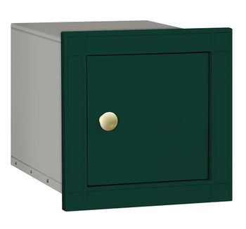 Non Locking Mailbox Column Insert Green Plain