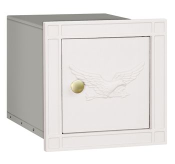 Non Locking Mailbox Column Insert White Eagle