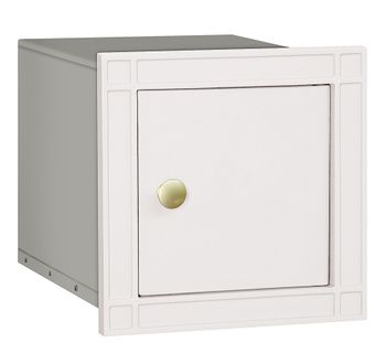Non Locking Mailbox Column Insert White Plain