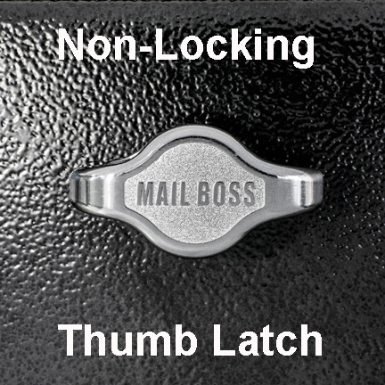 Small Package Locking Column Mailbox